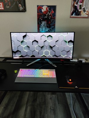Alienware AW3423DW 34'' 175Hz 21:9 Quantum Dot OLED Monitor - White