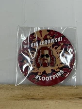 The Big Lebowski "The Dude" Jeff Bridges Enamel Pin/Brooch Loot Crate EXCLUSIVE