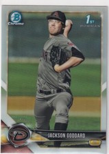 2018 BOWMAN CHROME 1ST RC REFRACTORS JACKSON GODDARD DIAMONDBACKS  S2916-2