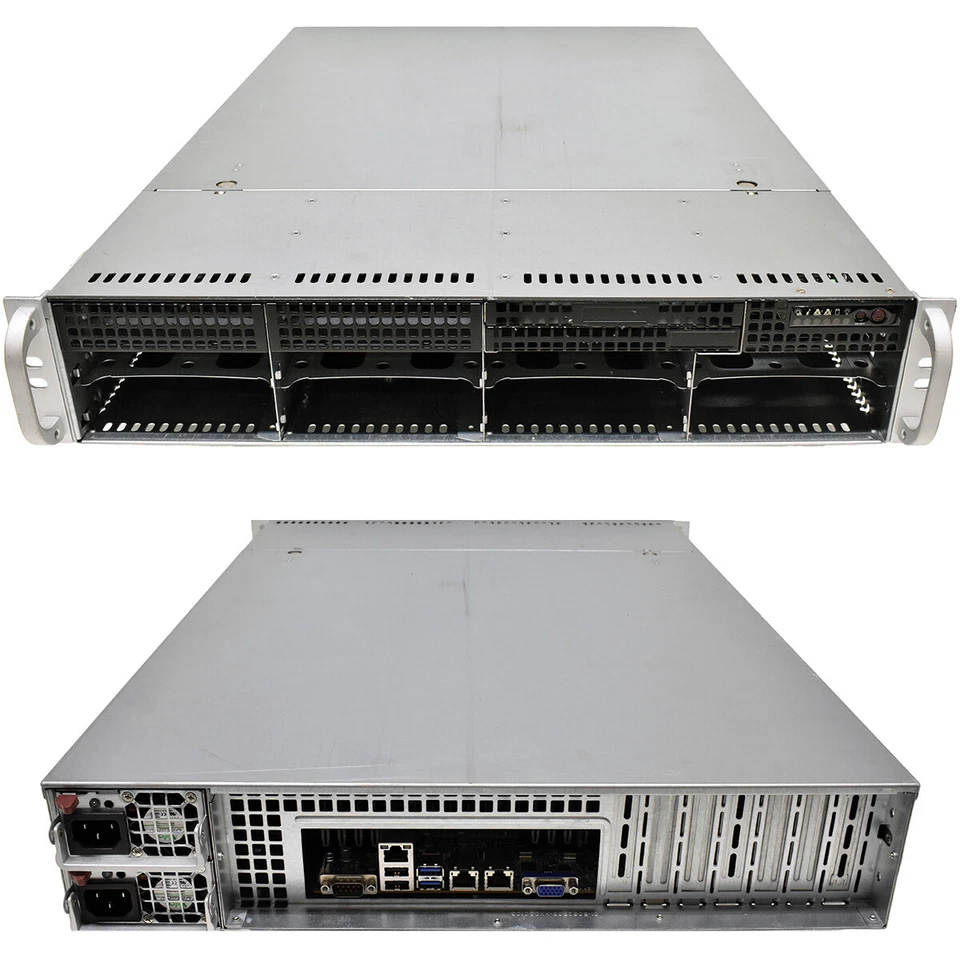 Supermicro CSE826 E5-1650 V3 6C 3,5GHz X10SRL-F Board 64GB RAM 8xLFF 2xPERC H310 - Bild 4 von 4