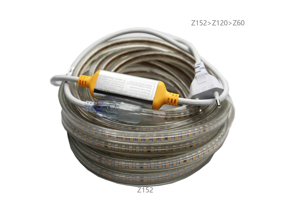 LED Streifen, LED Strip Band superhell IP65 Dimmbar 1-50m 152 leds pro meter - Bild 2 von 4