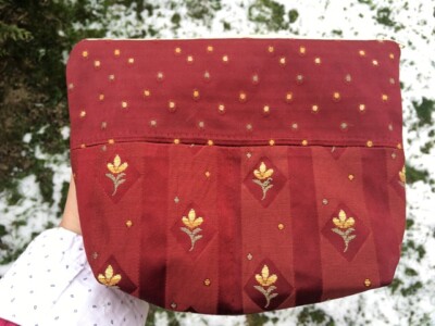 Trousse De Maquillage ZOEVA – Pochette Bordeaux – Neuf Avec étiquettes – Fabriqué En France