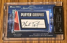 Mark Teixeira 2012 Tristar Signa Cuts Bronx Autograph #1/1 - Texas Rangers