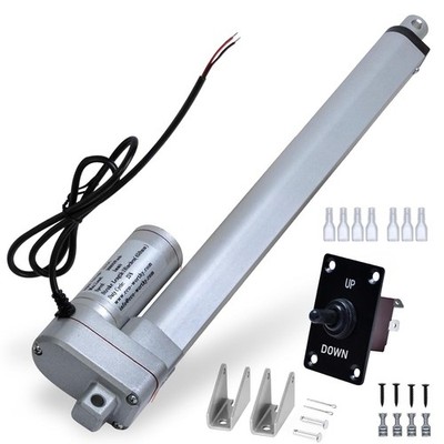 Linear Actuator DC 12V Actuator Motor 3000N with Reverse Polarity Toggle Switch