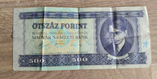 Hungarian 500 Forint banknote (1990)