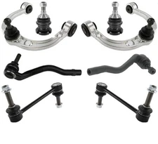 Front Upper Controls Arms Tie Rods Sway Bar Links for Mercedes-Benz GL450 07-12