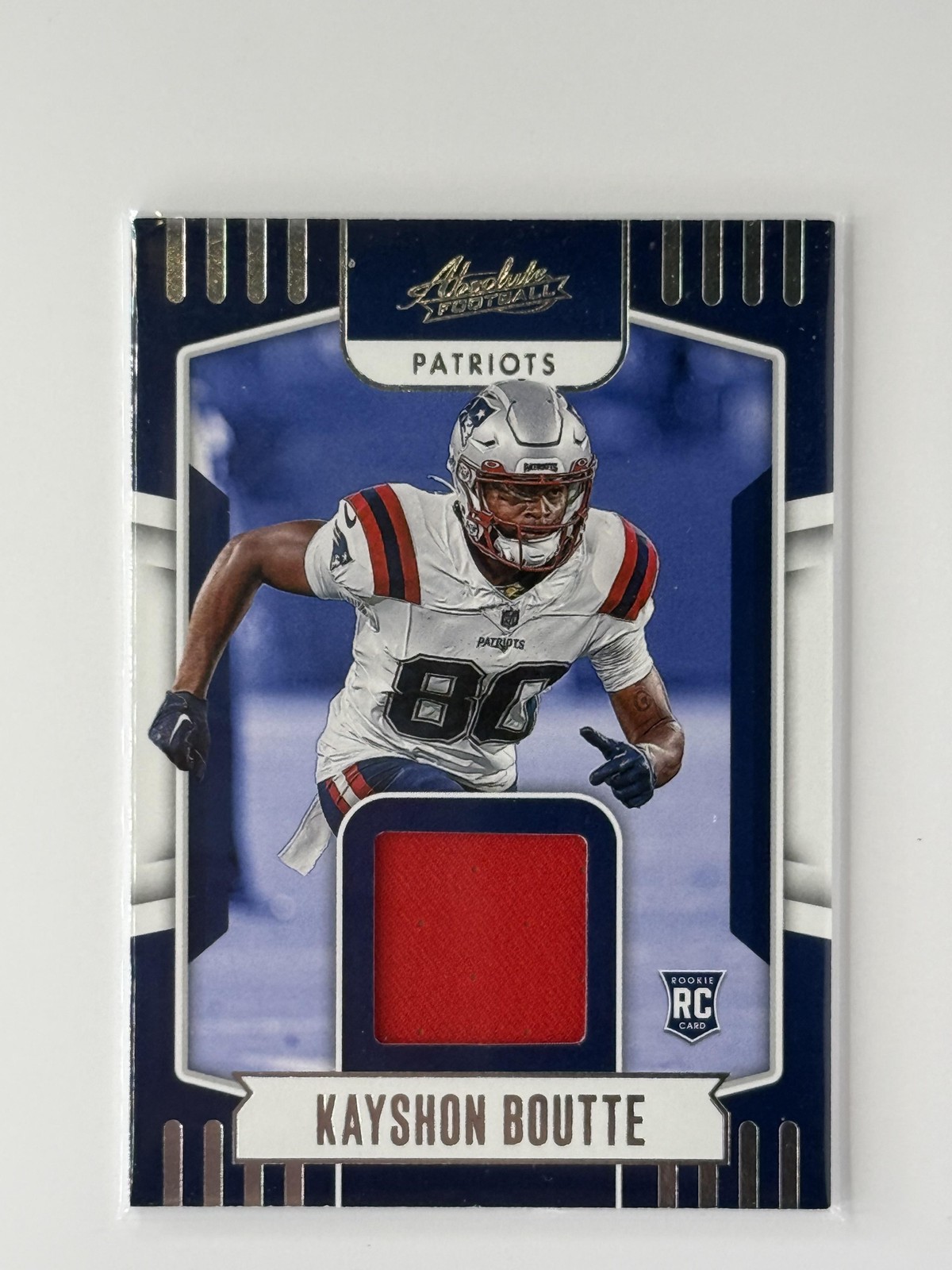 Kayshon Boutte Panini Absolute Absolute Rookie Materials #ARM41 Base
