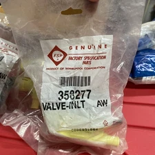 Genuine OEM 358277 Whirlpool washer water inlet valve new in bag FSP 285660