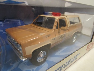 JADA 1/24 STRANGER THINGS HOPPER'S POLICE CHEVY BLAZER NEW *READ