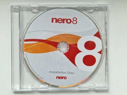 Nero 8 Original CD – Brennsoftware – inkl. Seriennummer - TOP Zustand - Sammler 