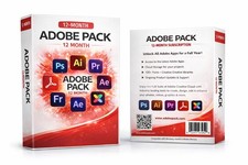 Adobe Creative Cloud Pack 12 Mesi | Photoshop Illustrator Premiere After Effects