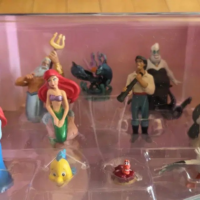 Disney The Little Mermaid Diorama Figure Set Unopened