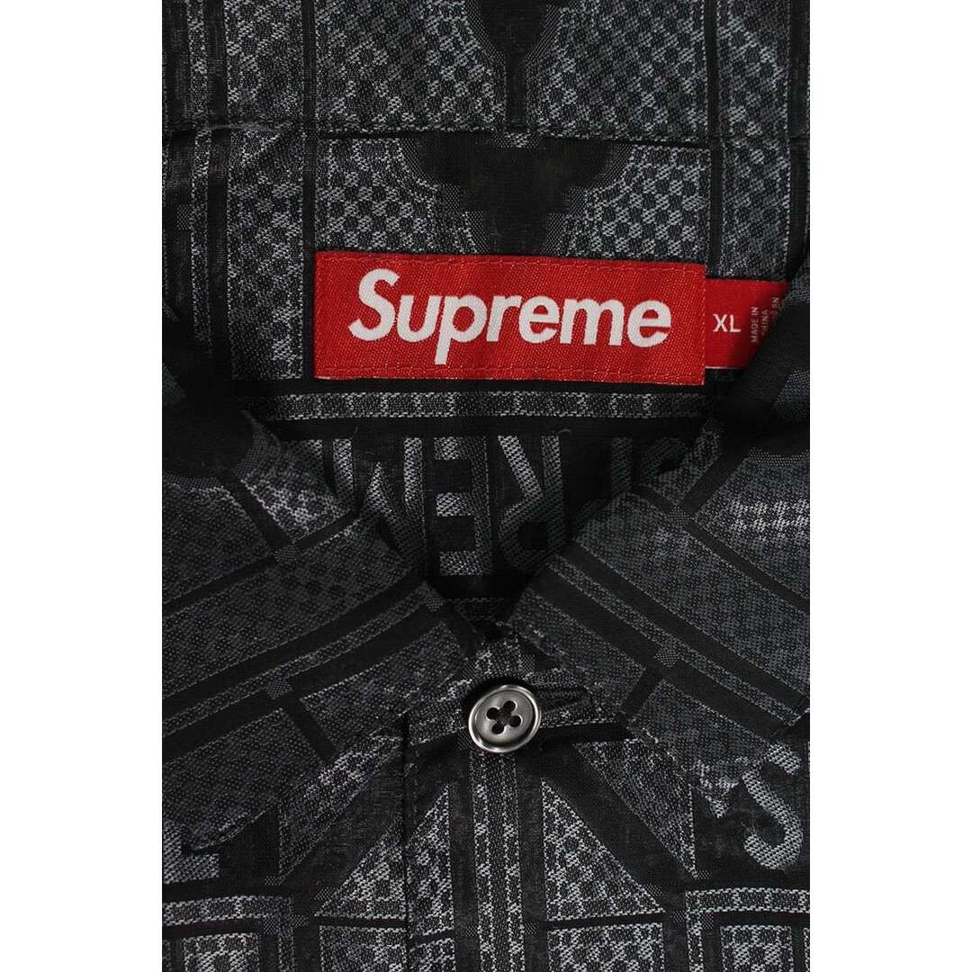 Supreme 24SS Tray Jacquard S Shirt Short Sleeve Men's XL Used 78ca2d1007a6c9a54e thumbnail 4