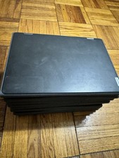 Lot of 8 Lenovo 300e Gen 2 2-in-1 Touchscreen Laptops, N5000,8GB RAM,128GB SSD