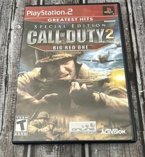 Call of Duty 2 Big Red One - Special Edition (Playstation 2, PS2) CIB - TESTED