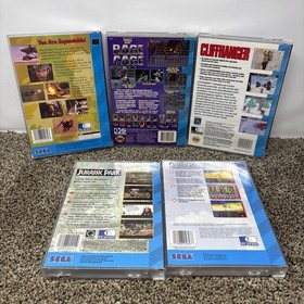 Sega CD Game Lot CIB Tested Lot Of 5 Great Condition 