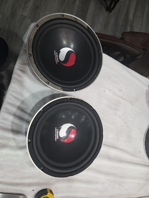KICKER SOLO-BARIC S12D 4 OHM SUBWOOFER OLD SCHOOL USED (2) WORK