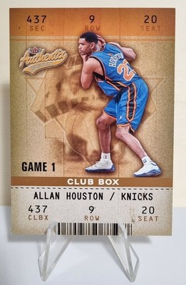 2002-03 Fleer Authentix Club Box #28 Allan Houston 093/100