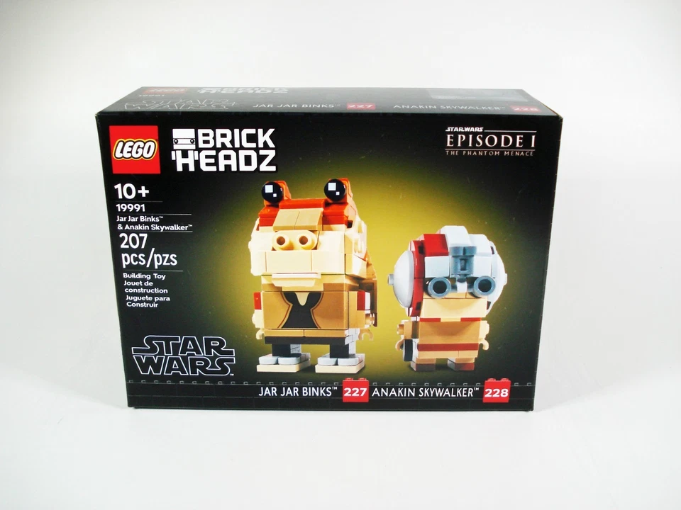 Lego Brickheadz Star Wars Paquete de 2 JARROS BINKS & ANAKIN SKYWALKER en Caja Personalizada Foto 2 de 4