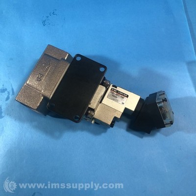 SMC T-VNC411B-25A-5TZ-B 2-Way Solenoid Process Valve 24VDC Coil FNIP