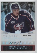 2008-09 Upper Deck Trilogy Rookie Premieres 65/499 Nikita Filatov #168 1o3