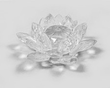 Seerose Glas Dekoglas Tischdekoration Briefbe...