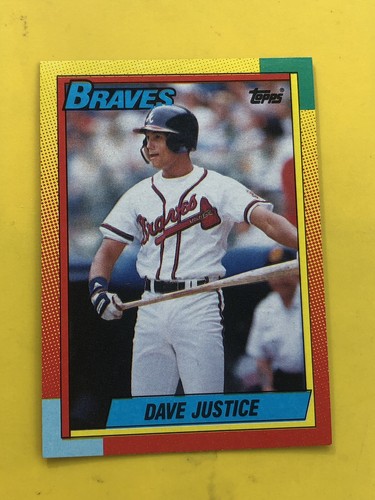 Dave Justice #48T 1990 Topps Traded card