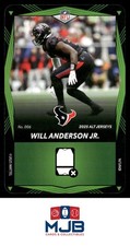 2025 UNO Elite Alt Jerseys Edition - Green Will Anderson Jr. #006 Houston Texans