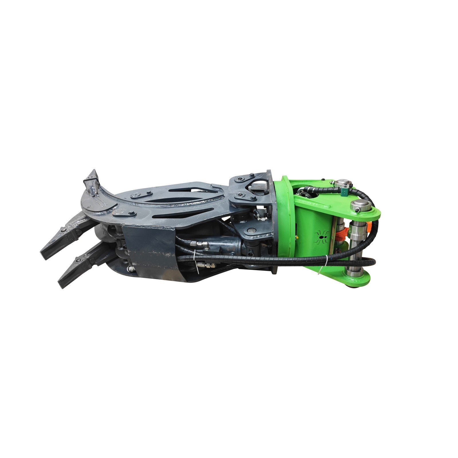 Excavator Rotating Hydraulic Log Grapple Material Grabber Claw Bucket Attachment