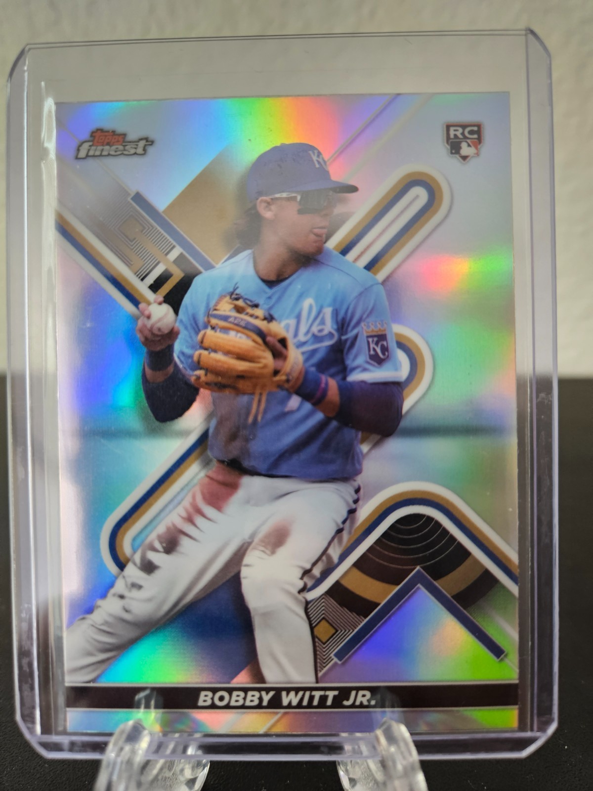 2022 Topps Finest - Bobby Witt Jr. #62 Refractor (RC)
