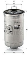 WK 824/3 Mann-Filter Kraftstofffilter FüR Hyundai, KIA