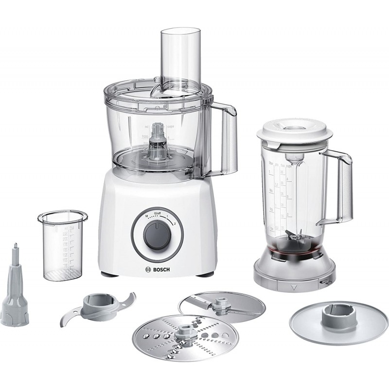 Bosch MCM3200W MultiTalent 3 Robot 800W Bianco - Essenziale e Potente