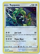 Rayquaza SWSH029 SWSH: carta promozionale spada e scudo quasi nuova