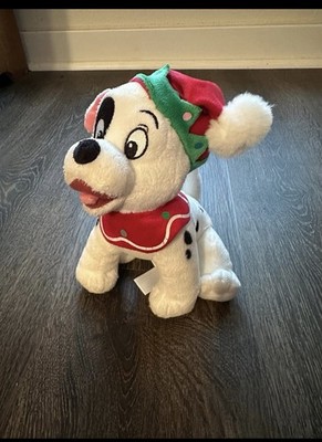 101 Dalmatians Christmas Elf Patch Dog Plush Genuine Original Authentic Disney
