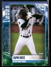 Capri Ortiz 2025 Northwest League Top Prospect Set Card