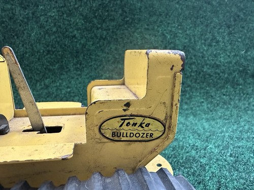 Vintage 1962 Tonka No. 300 Bulldozer Yellow - Picture 6 of 14