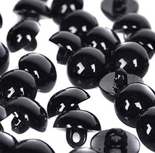 100PCS 10Mm DIY Black Plastic Solid Safety Eyes Sewing Crafting Eyes Buttons for