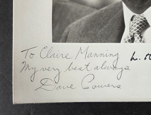 David Powers signed John F. Kennedy photo - Special Assistant to JFK - rare! - Picture 2 of 4