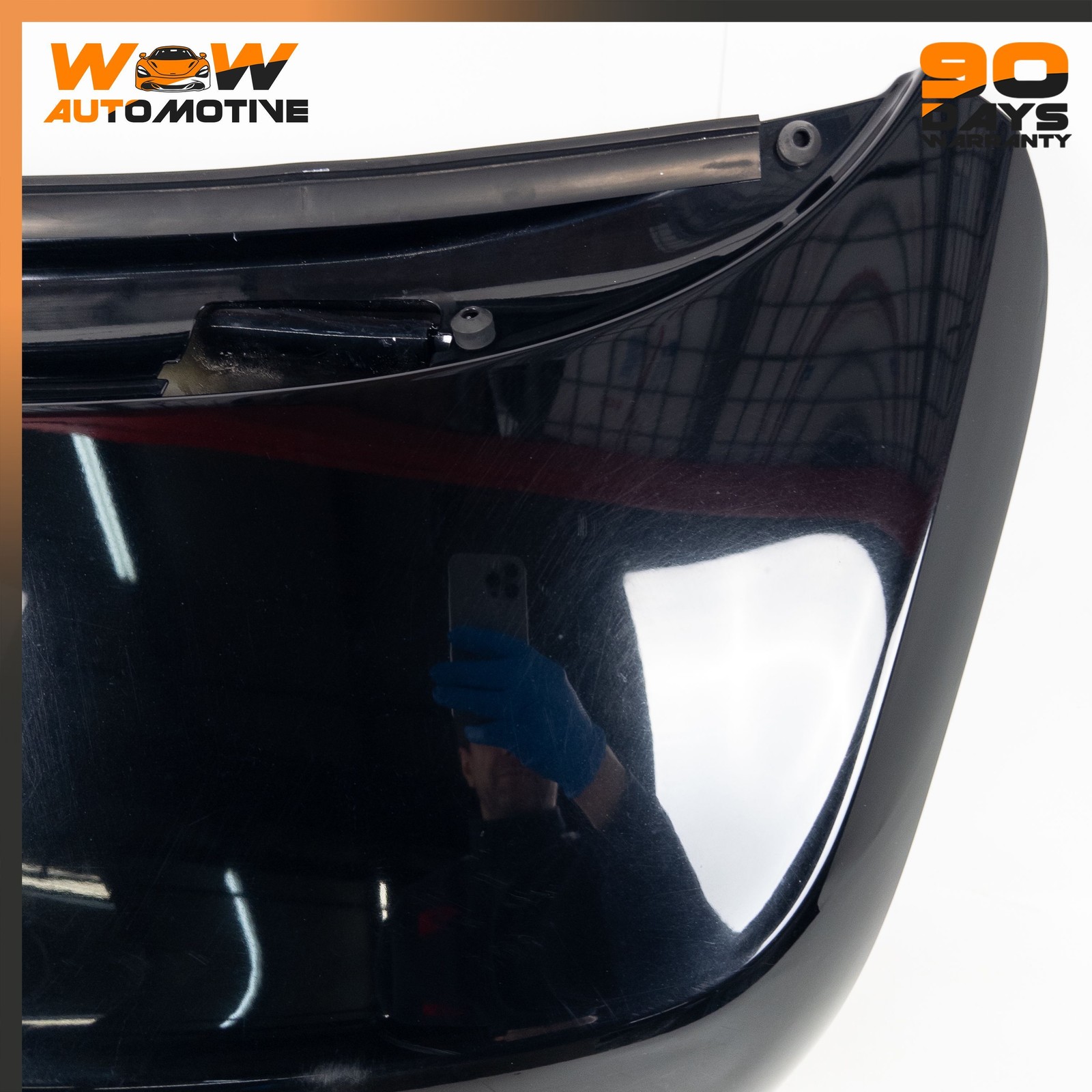 12-17 BENTLEY CONTINENTAL GT COUPE REAR TRUNK LID PANEL ASSEMBLY BLACK OEM