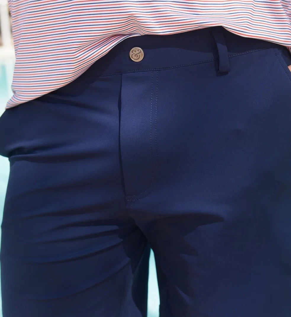 Collars & Co NWT Velocity Pull-On Performance Shorts Navy Blue XL