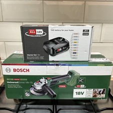 Image of New Bosch UniversalGrind 18V-75 (Baretool) (115mm) Cordless+ Charger+Battery!