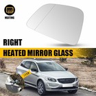 Power Heated Mirror Glass w/ Backing Plate for Volvo XC60 2010-17 Passenger Side