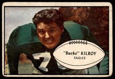 1953 Bowman #4 BUCKO KILROY  Philadelphia Eagles  VG