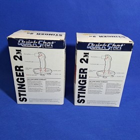 Nintendo NES: 2 Quickshot Stinger Joysticks QS-112 [w/ Boxes - NEW]