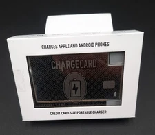 Portable Charger Ultra-Thin Credit Card Size 2300mAh ChargeCard  New In Box