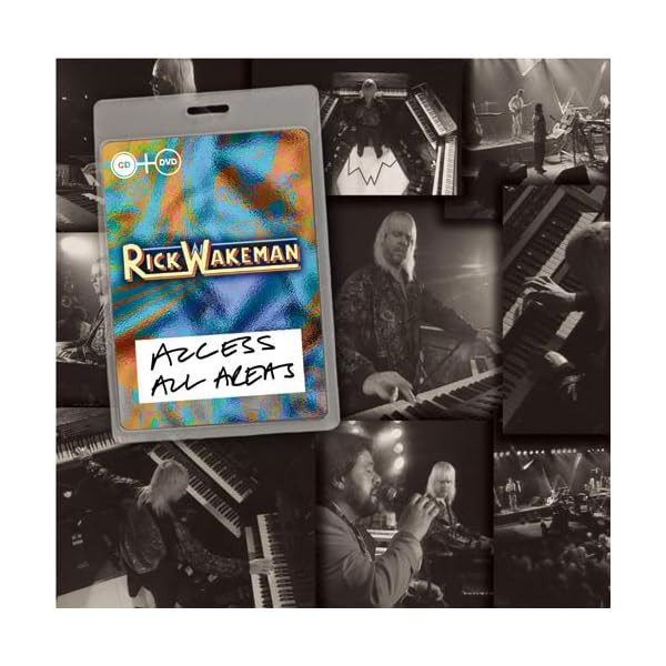 [Region 2] RICK WAKEMAN-ACCESS ALL AREAS: LIVE 1990-JAPAN DVD+CD Ltd/Ed Japan