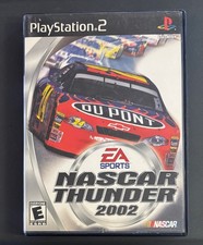 NASCAR Thunder 2002 - PS2 PlayStation 2 - Complete w/ Manual