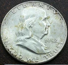 US 1952-D Franklin Half Dollar **