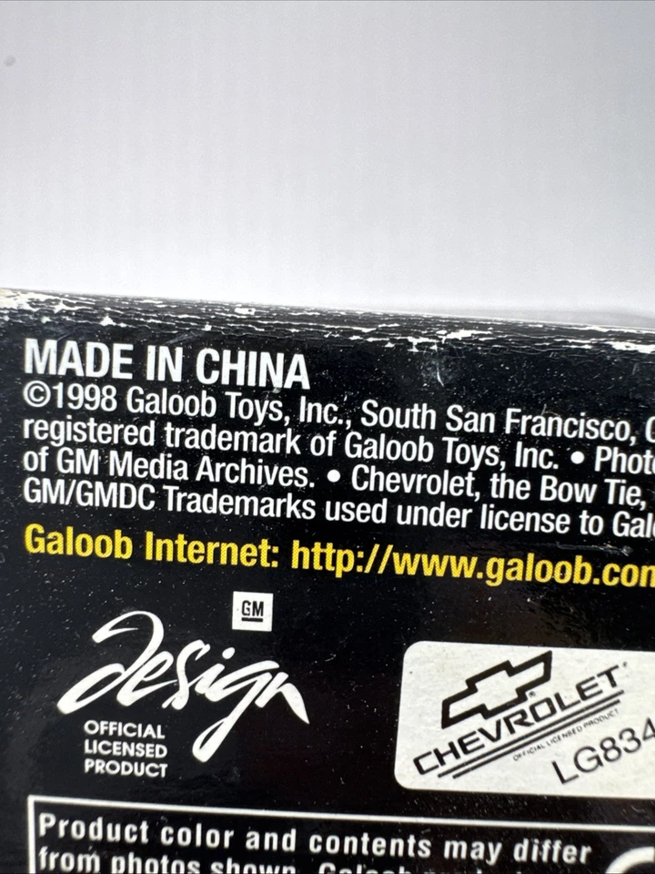 Micro Machines 68 Corvette Convertible Tapa Desmontable Blanco Nuevo En Paquete Foto 4 de 4