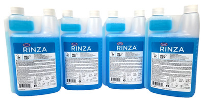 4 PACK Urnex - Rinza Milk Frother Cleaner - 33.8 oz - 1 liter Each